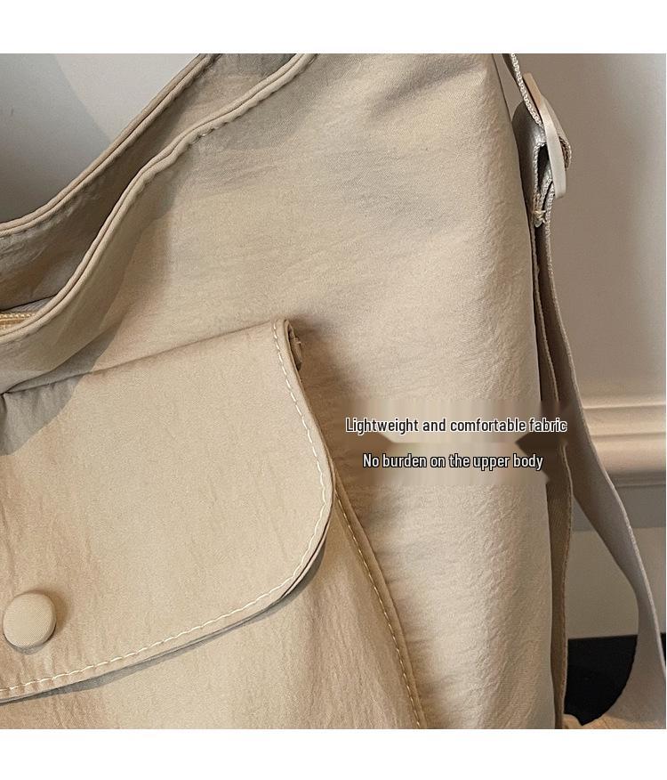 Women's 2026 Large Capacity Canvas Tote - Trendy Student & Commuter Shoulder Bag