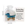 Pocket Travel Gift Pocket Hug For Pet Loss Inspirational Gifts With Card Little Support Loss Of Pet Resin Encouragement Animal