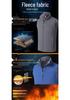 Men's Winter Fleece Shawl Vest - Warm Plush Outerwear