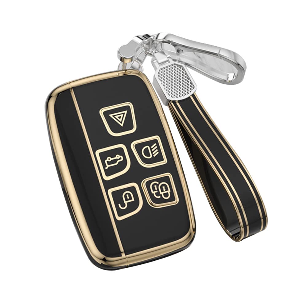 

[KUNIO] Land Rover Key Case Keychain Lightweight Luxury Suitable for чёрный