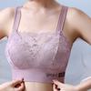 Sexy Bra Women Lace Bralette Floral Lingerie Underwear Wireless Padded Brassiere Seamless Ultra Strap Wire Free Bras Vest