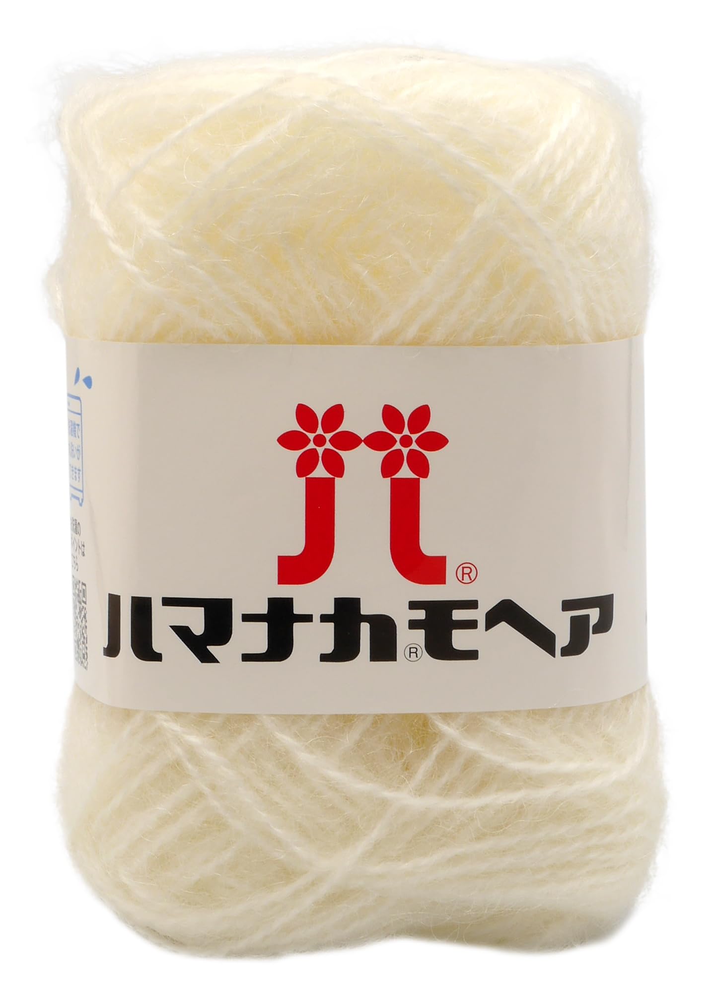 

Hamanaka Hand Knitted Yarn Mohair Medium Thick 1 White 25g 100m 10 Balls Set 0019 Set COL. Approx.
