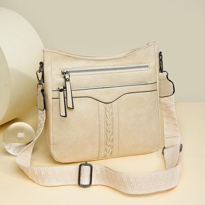 Zaino alla moda e semplice per mamma, Borsa a spalla singola in morbida pelle alla moda, Borsa a tracolla da donna