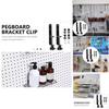 Stylish Pegboard Hook Accessory Holder Compact Storage Shelf Desktop Pen Container