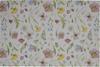 Decorative table mat with flowers 45 x 30 cm