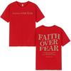 Faith Over Fear Christian Bible Verse TShirts Unisex Unisex Fashion ONeck Short Sleeve TShirt Summer Casual 100Cotton T Shirts
