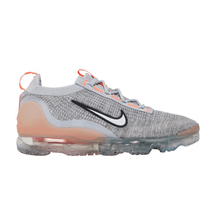 Nike Air VaporMax 2021 Flyknit Grey Fog Bright Mango 40.5