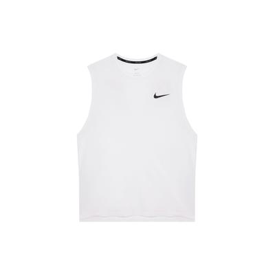 Pure Color Logo Quick-Dry Breathable Sports Training Tank Top Men Tops White CZ1185-100