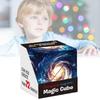 Multicolor Magnetic 3d Geometric Cube Fun Educational Toy For Kids Plastic