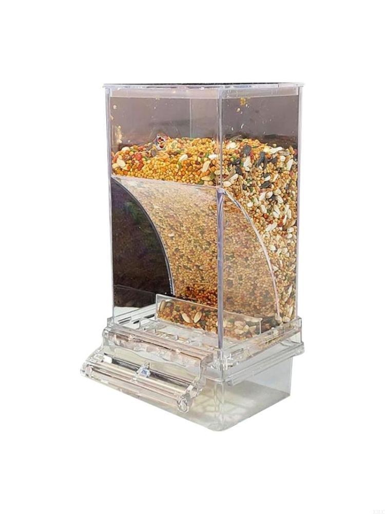 

Automatic Birdcage Feeder Antispill Parrots Feeding Box for Budgies Bird Feeder X3UC China Mainland