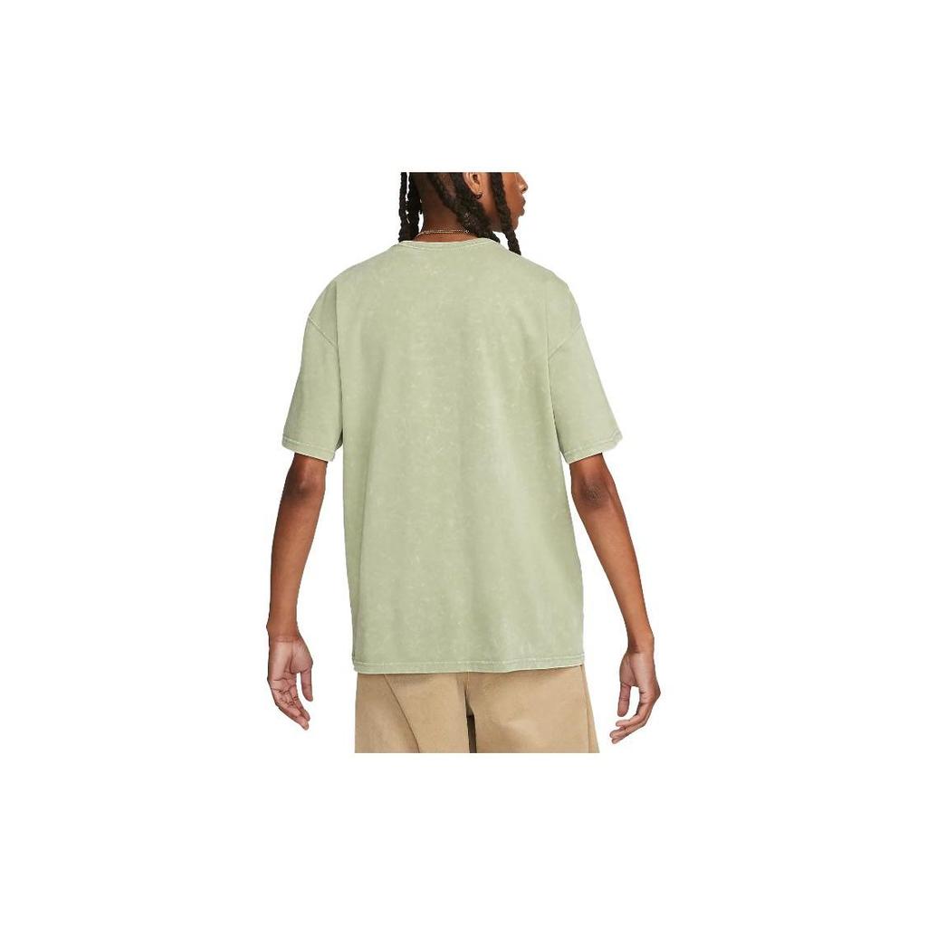 Nike T-Shirts Herren Matcha Rundhals Mittlere Normale Passform DZ2899-386