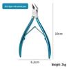 Professional Stainless Steel Nail & Cuticle Nipper with Eagle Beak Design for Cuticle and Callus Removal
