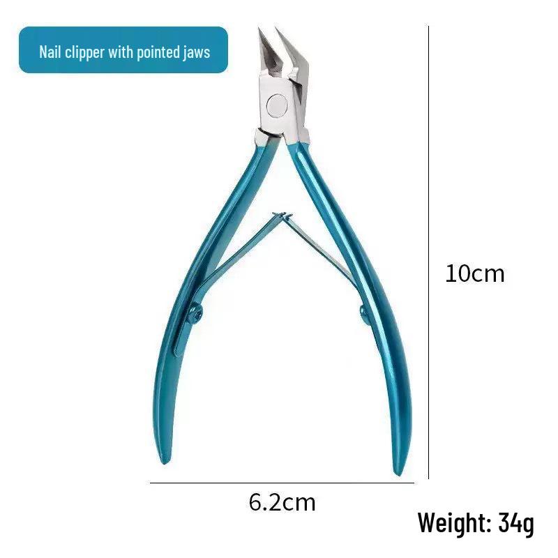 Professional Stainless Steel Nail & Cuticle Nipper with Eagle Beak Design for Cuticle and Callus Removal