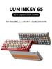 Luminkey 65 Mechanical Gamer Keyboard Kit 3 Mode Usb/2.4g/Bluetooth Wireless Keyboards Hot Swap Customize Gaming Keyboard Gifts