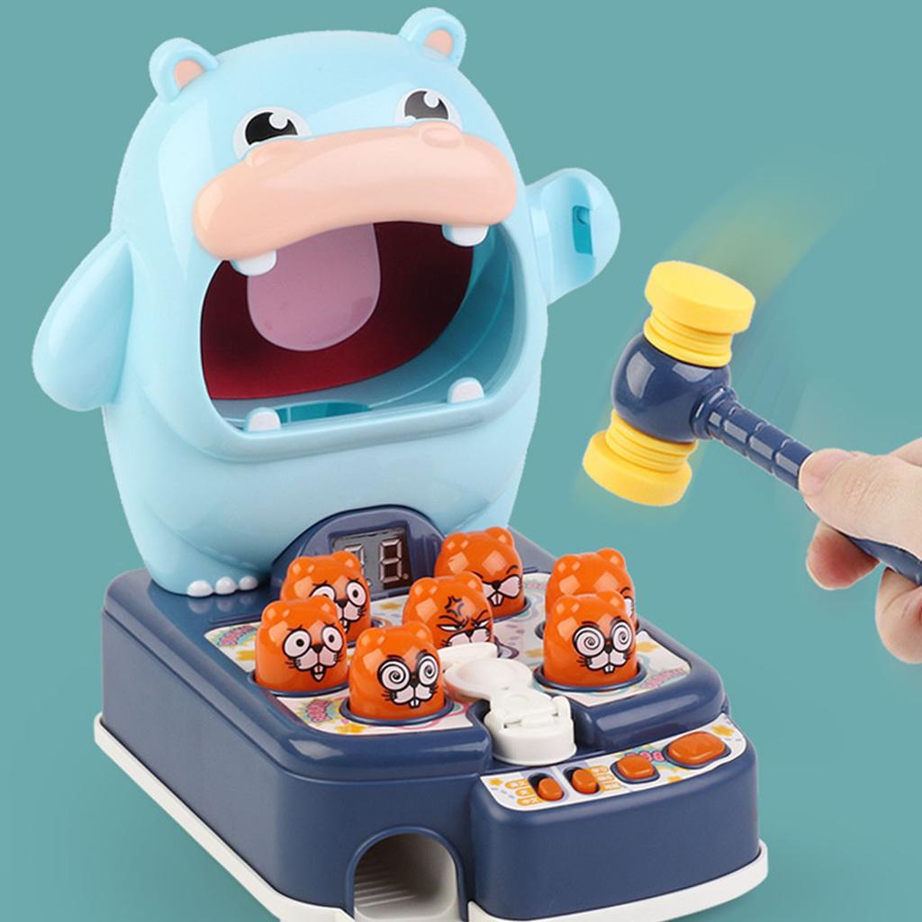 Whack Mole Game Toddler Early Education Multifunctional Pounding Toy for 3 To 4 Years Old Children