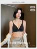 French lace underwear women's small breasts gather and show large, no steel ring, sexy deep V close breasts, anti-sagging lift bra
