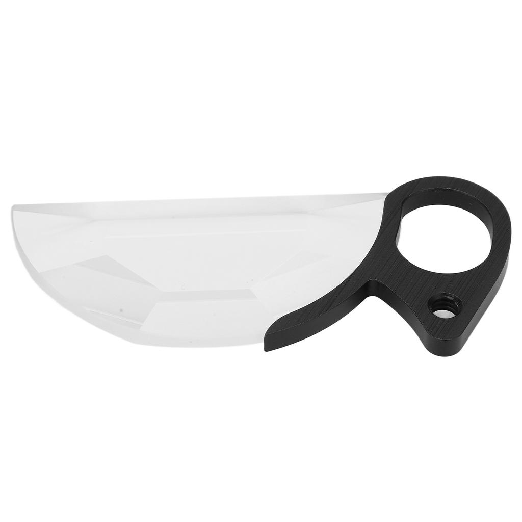 79mm Handheld Semicircle Kaleidoscope Filter Optical Glass Prism Special Effects Filter SLR Camera Accessories