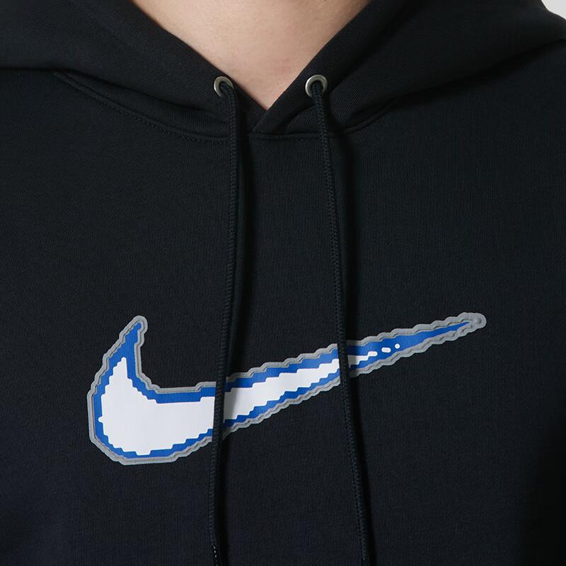 Nike Sportswear Graphic Pullover Hoodie Black HV0855-010
