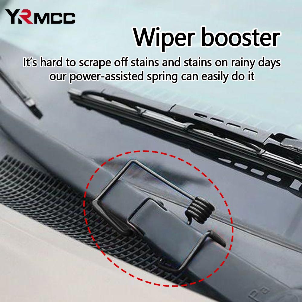 Car Wiper Booster Spring Rubber Alloy 1/2/3PCS Wiper Arms Protector Windshield Wipers Universal Wipers Springs Car Accessories