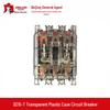 Delixi DZ15T 100A Circuit Breaker with Transparent Plastic Shell