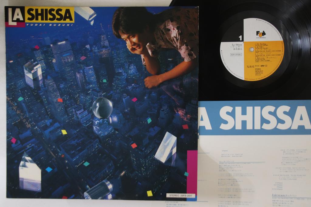 LP Record YUDAI SUZUKI - La Shissa 28FB2017 FUN HOUSE 1985 Japan Japanese Pop/Rock Used