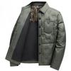 Neue Daunenjacke für Herren mit Revers, Business-Casual-Stil, warmes, bequemes und hochdichtes Futter, bequeme und verschleißfeste Jacke