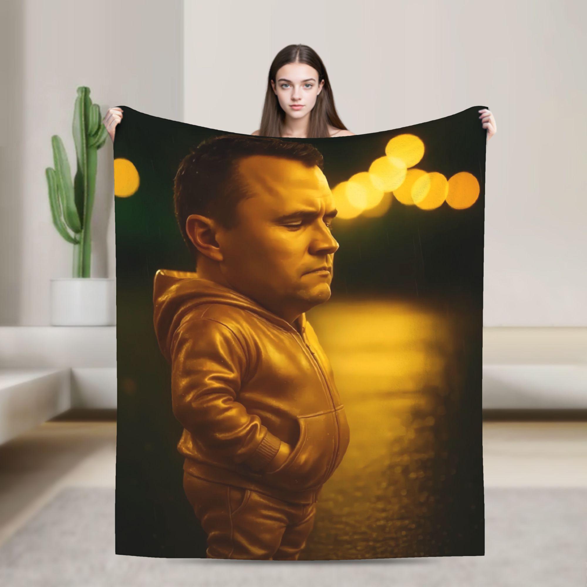 Pandara Jewelry Unisex Red Charlie Kirk Tung Funny Brainrot Meme Blanket Camping Flannel Throw Blanket For Home Decor Warm Soft Bedspread Birthday Gift