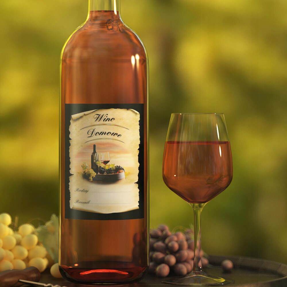 LABEL STICKER HOME WINE TYPE YEAR 10pcs WINE NEW