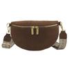 Casual Bag, Women's Fashionable Waist Bag, Simple and Stylish, Single-shoulder Crossbody Large Capacity Chest Bag