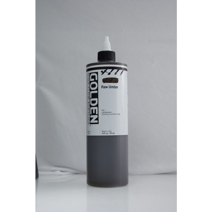 Encre Acrylic High Flow Golden I 473ml Terre d'ombre naturel