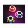 1 Pc Cartoon Spinning Top Football Submarine PVC Model LED Flashing Light Music Launcher Night Glow Kid Gift Toy