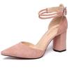 Single Shoe Women's Spring and Summer New Item Straight Strap Sandals Women's High-heeled Women's Sandals