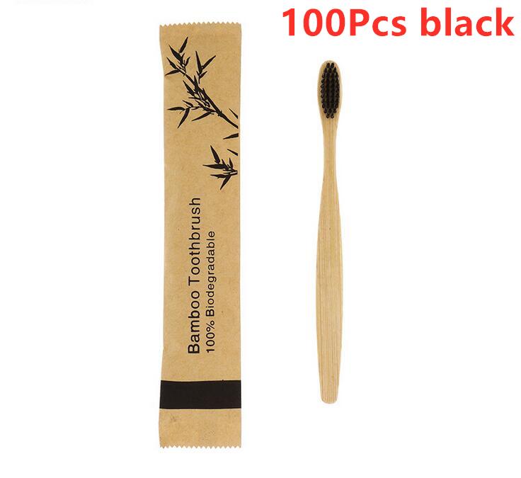 New Style Portable Bamboo Toothbrushes Eco Friendly Wooden Tooth Brush for Adults Children Customized Laser Engraving Logo