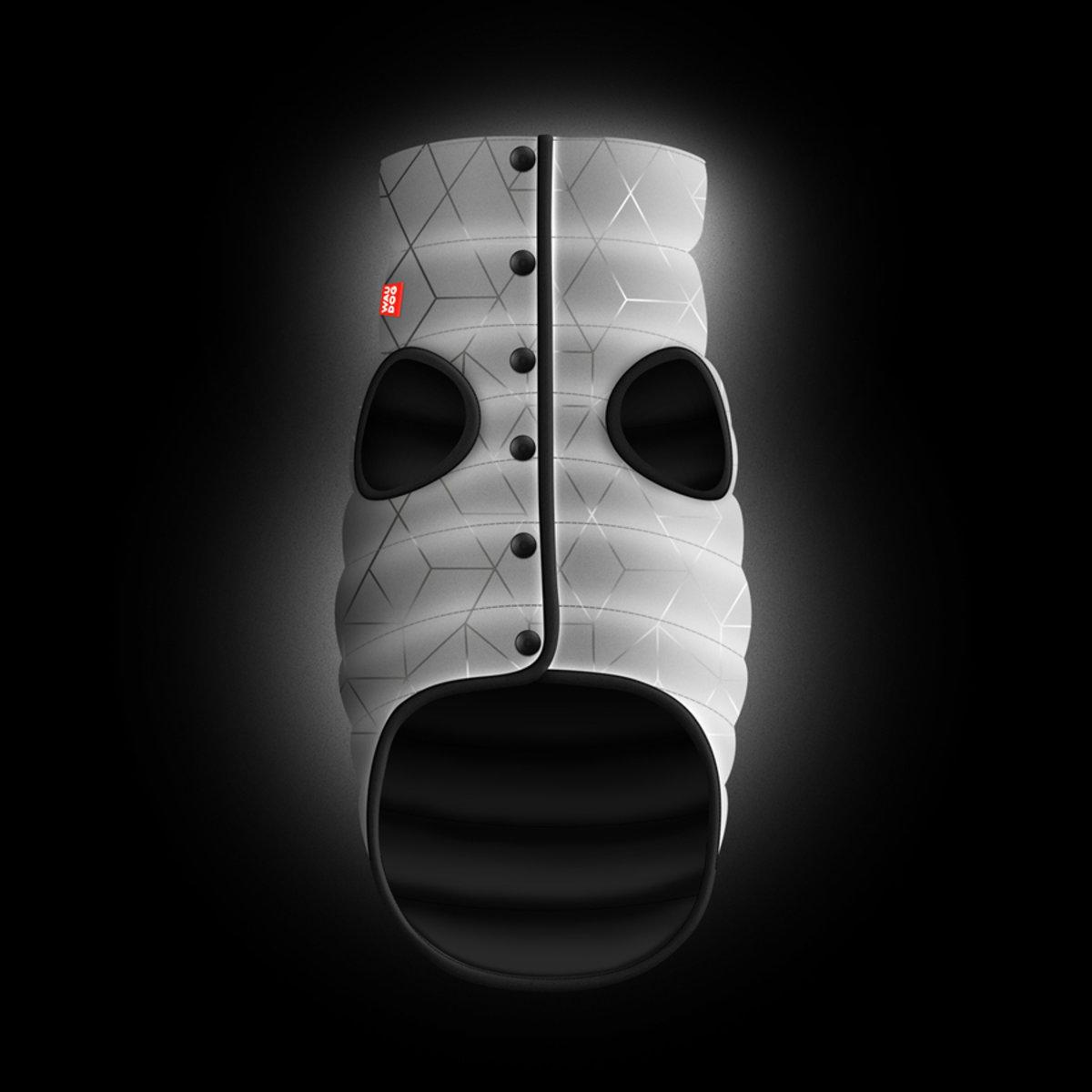 

Курточка для собак WAUDOG Clothes світловідбивна XS 22 срібний