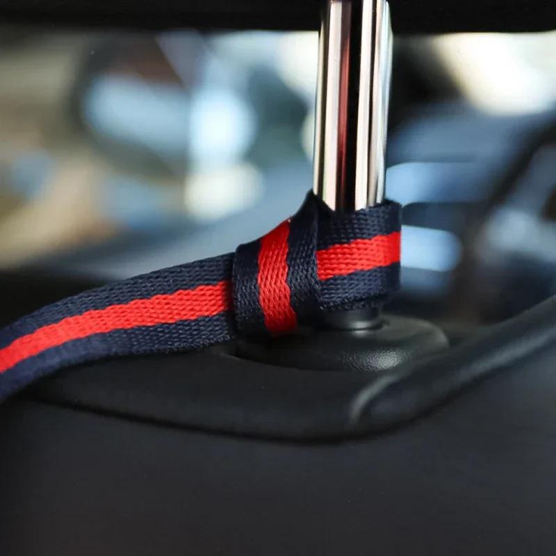Leather Car Seat Back Hook Holder for Citroen C1 C2 C3 C5 C4L DS3 DS4 DS5 Xsara Saxo Berlingo Jumpy Picasso C-Elysee Car Styling alf123