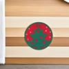 12Pcs Christmas Tree Felt Coasters Heat Insulated Cup Mats Festive Decor Winter Holiday Table Protectors Felt Coasters