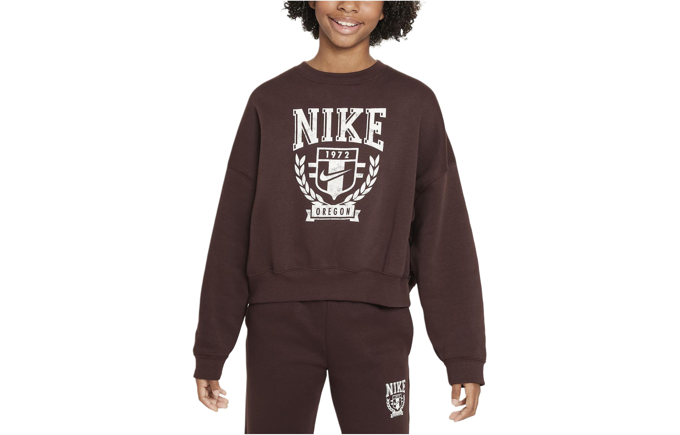 Nike Kids Sweatshirts Crew Neck Moderate FZ4722-227 L