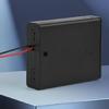 6V Power Supply Case for 4 3A Batteries Featuring Switcher Control and Secure Spring Contacts