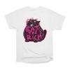Men Casual Shirts Short Sleeves EAT THE RICH White Tees Oversized T-shirts