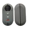 Silicone Key Case Remote Fob Car Key Cover For Peugeot Boxer For Citroen Jumper For Fiat 500 Panda Ducato 500L Punto Lancia Musa