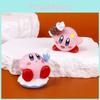 Cartoon Cute Kirby Burger French Fries Chef Style Food Series Model Set Ornament