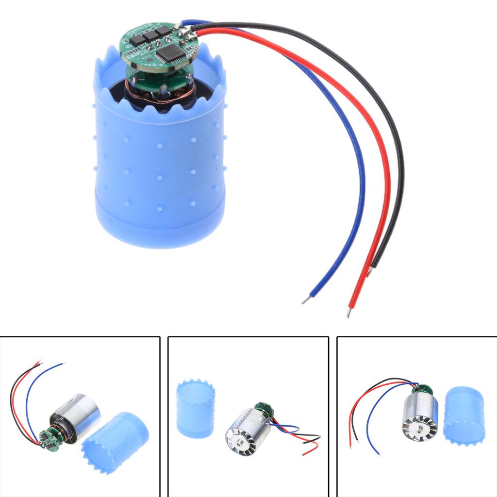 Efficient Motor Reliable Metal Motor 12V Brushless Motor 80 000 RPM Powerful Motor Simple Operation for No-Blade Fans