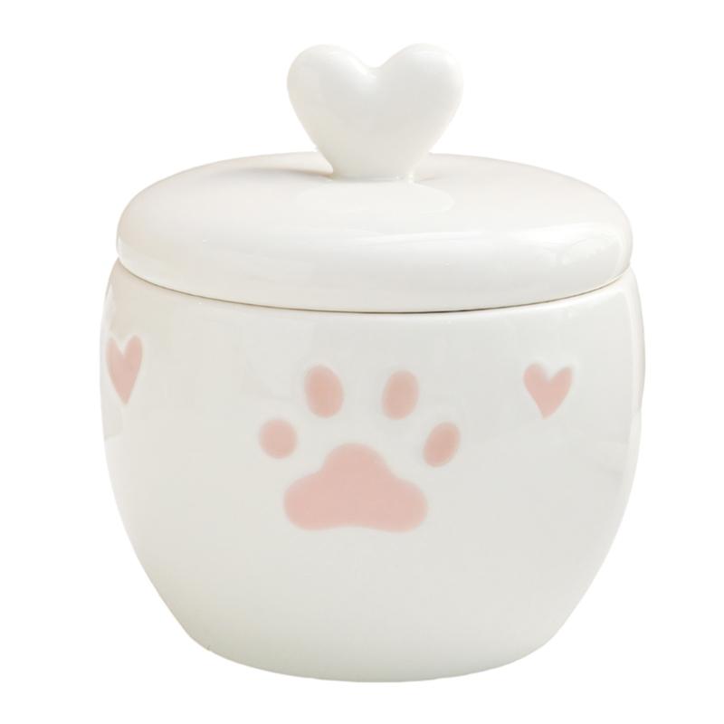 

Handmade Ceramics Pet Memorial Urn Waterproof Creative Cats and Dog Cremation Urns for Enduring Tributes in Any Setting S
