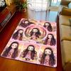 Nezuko Area Rug Carpet Non Slip Floor Mat Soft Bedroom Living Room Home Decor Anime Style -QJY