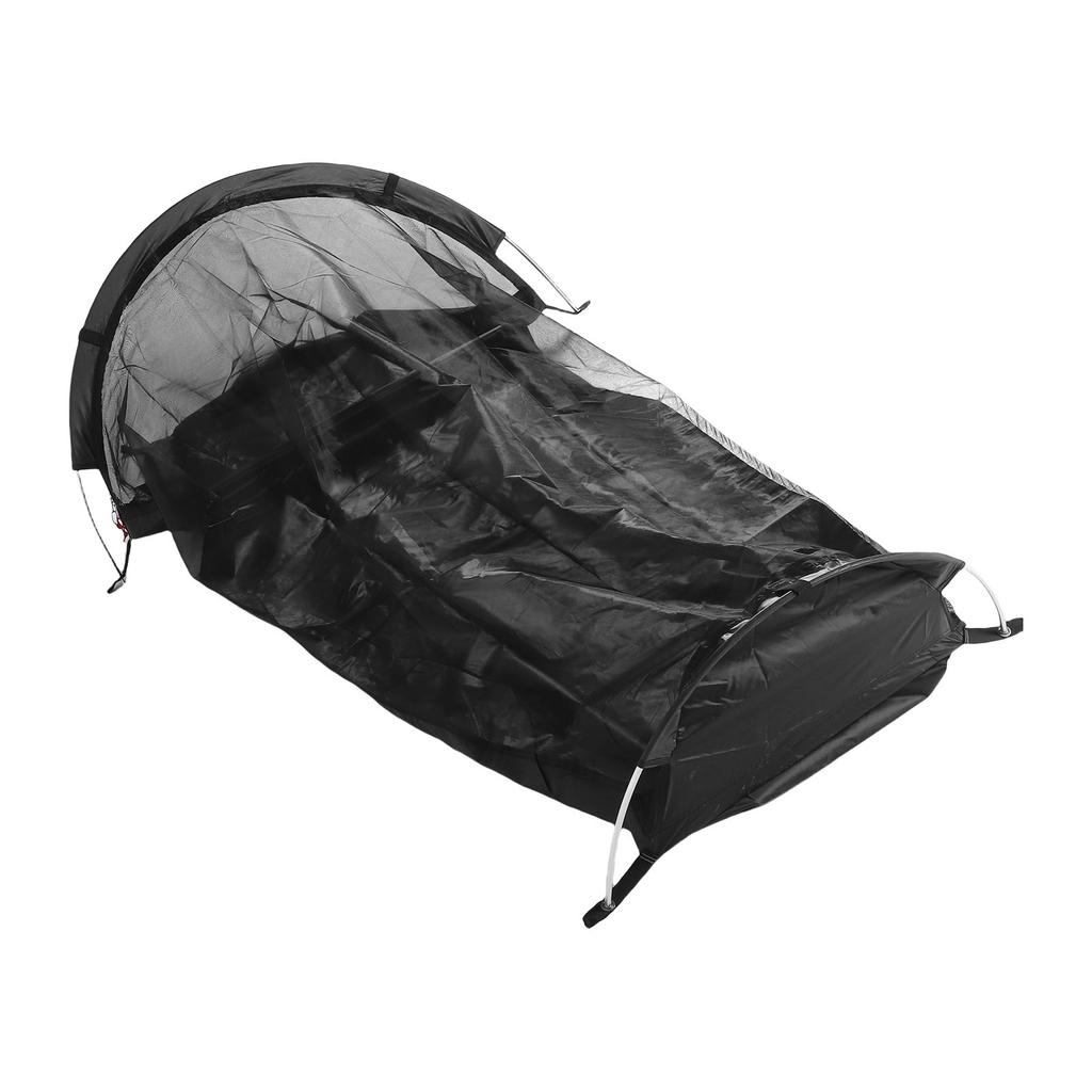 Foldable Net Tent 1 Person Folding Netting Bed Tent Portable Camping Tent Fine Mesh Net for Outdoor Picnic Travel