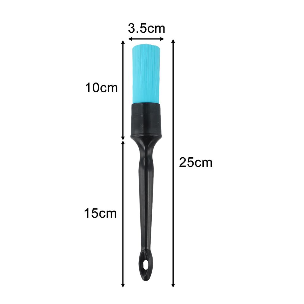 Car Detailing Brush for Efficient Cleaning of Wheels Emblems and Engine Bays Essential For Automotive Accessory