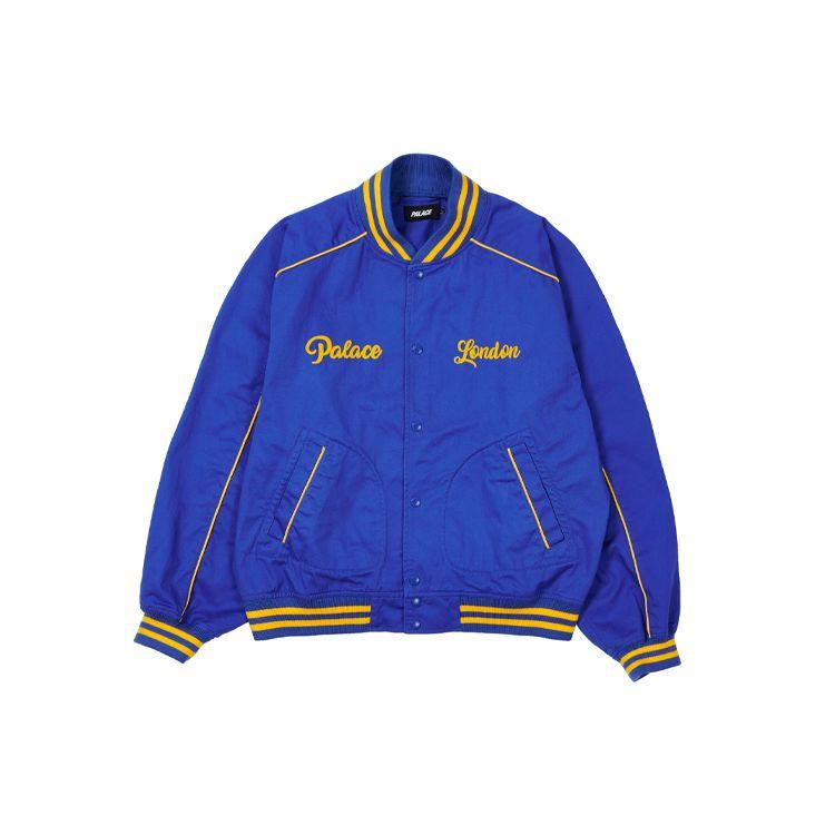 Palace Creative Letter Print Jacket Unisex Outerwear Blue P20JK104