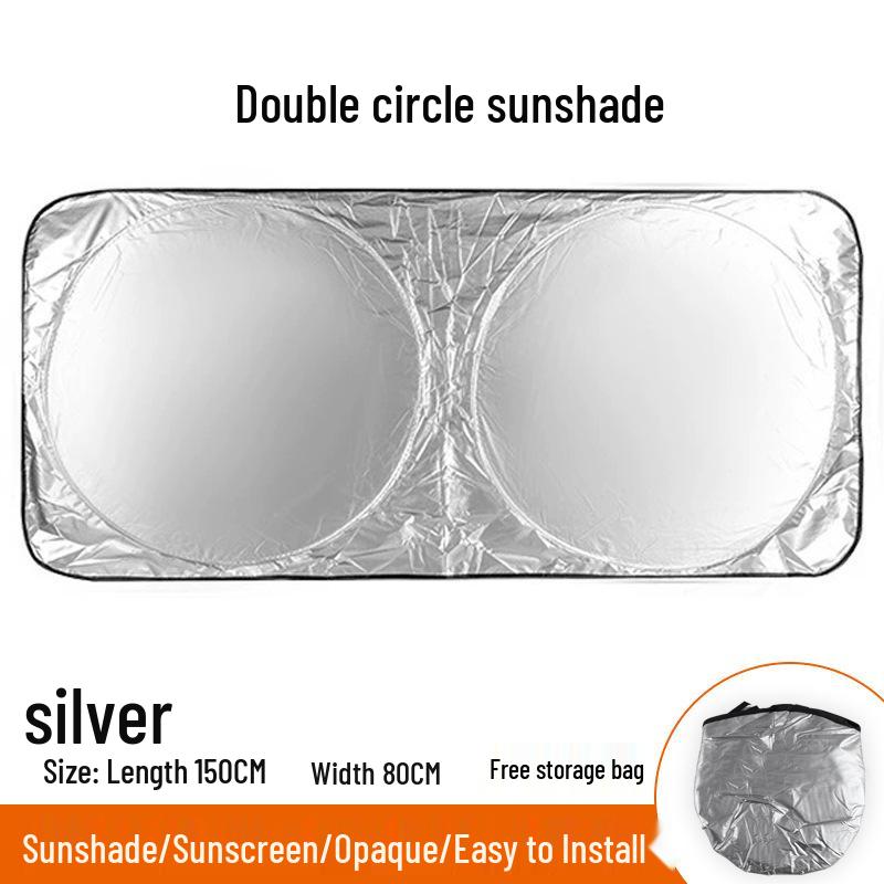 Car Windshield Sunshade: Heat Insulation & Interior Cooling Shield