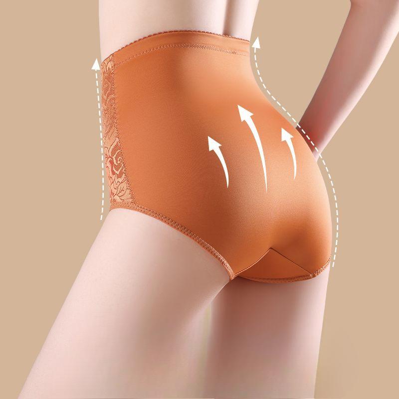 Women's Autumn and Winter Mid-High Waisted Tummy Control Butt Lifting Pants Plus-Size Waist Trainer Comfortable Shapewear Body Shaping Pants