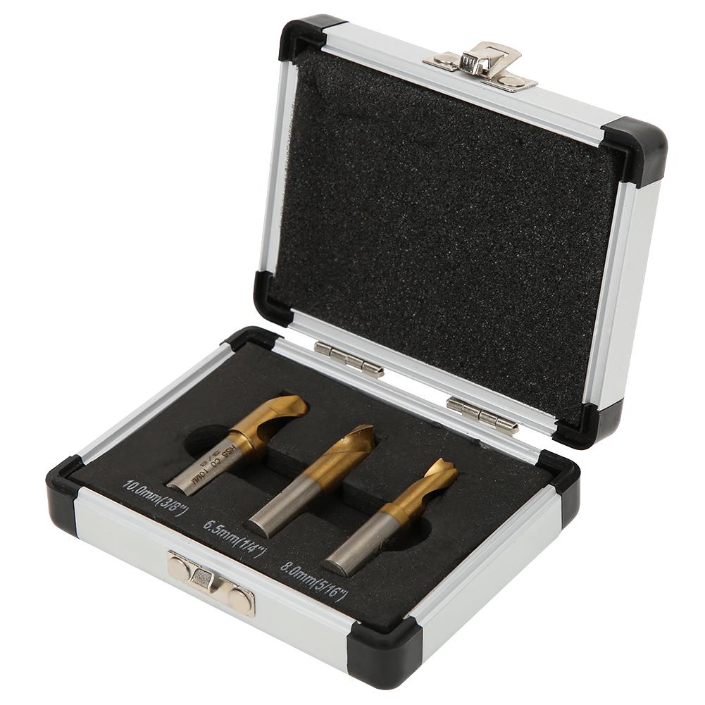 HSS CO Cobalt Spot Weld Drill Bit Set Kit Weld Cutter Cutting Accessories 1/4in 5/16in 3/8in Spot Weld Drill Bit Drill Bit